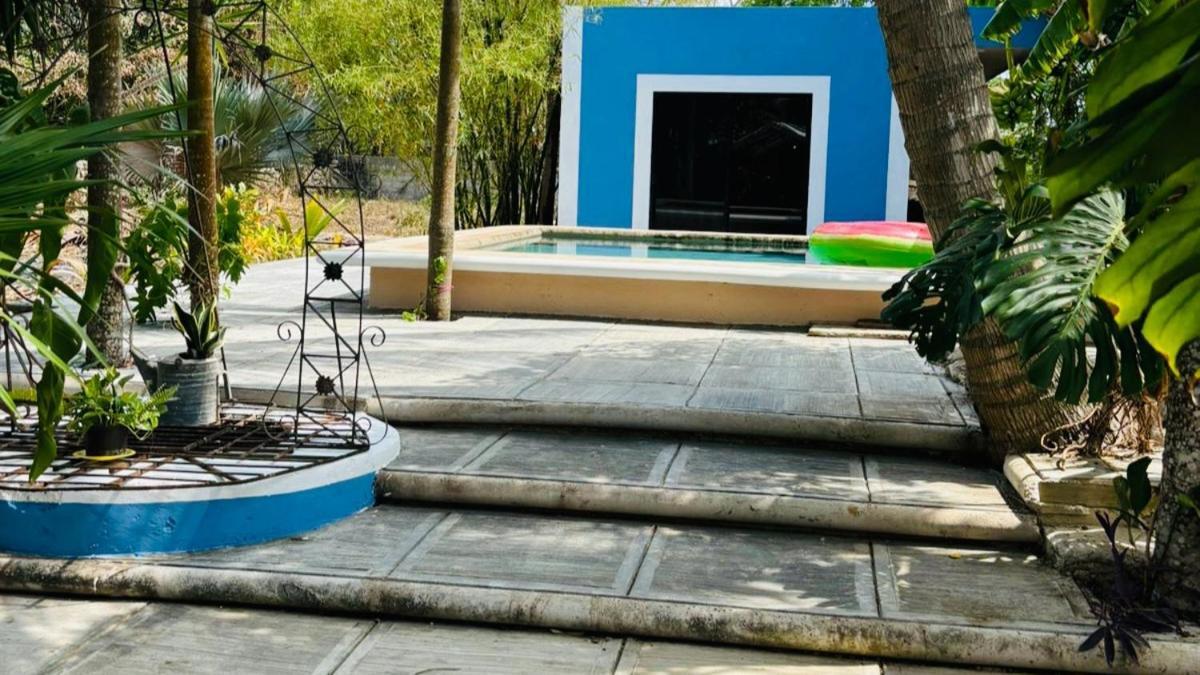 Hostal Y Camping Villa Mercedes 蒂西明 外观 照片
